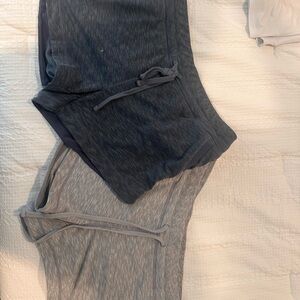 Athleta Kids Gray and Dark Gray Joggers